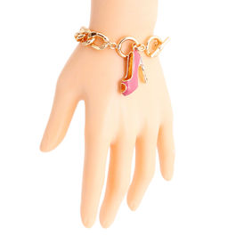 Pink Boutique High Heel Bracelet
