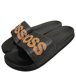 Size 11 BOSS Black Slides