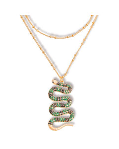 Serpentine Style: Snake Layer Necklace