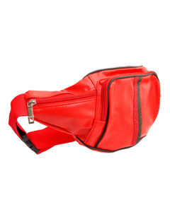 Red & Ready: Stripe Fanny Pack