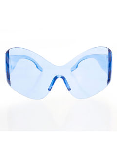 Sunglasses Butterfly Mask Blue Eyewear for Women