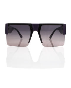 Sunglasses Square Purple Flat Top Eyewear Women