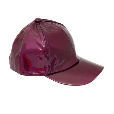 Shiny Purple Iridescent Cap-1