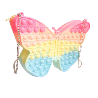 Rainbow Butterfly Bubble Pop Crossbody-thumnail