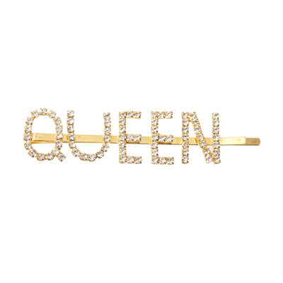 Gold QUEEN Bobby Pin-thumnail