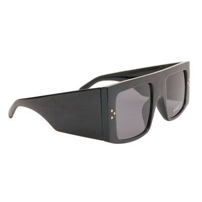 Black Extra Wide Celine Inspired Sunglasses-thumnail
