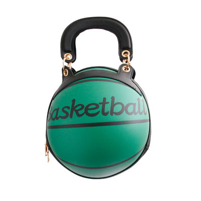 Green Basketball Handbag-thumnail