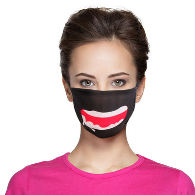 Black Drooling Mouth Mask-thumnail
