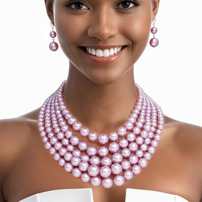 Pearl necklaces bulk hotsell