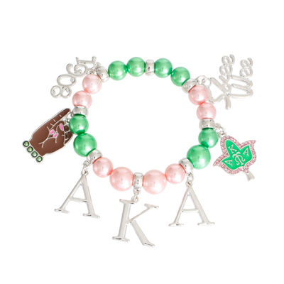 AKA Pink Green Pearl AKA Bracelet
