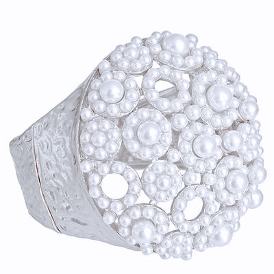 White Chunky Domed Cuff