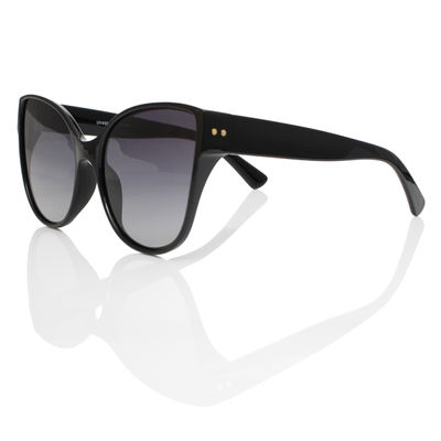Sunglasses Cat Eye Dimensional Black for Women