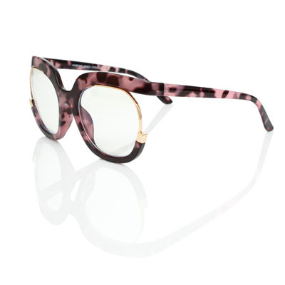 Glasses Pink Tort Blue Light Eyewear for Women