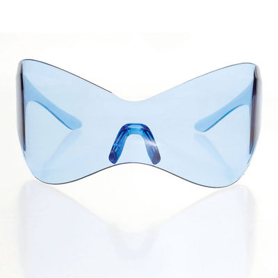 Sunglasses Mask Wrap Blue Eyewear for Women