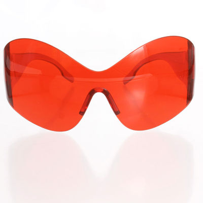 Sunglasses Butterfly Mask Pink Eyewear for Women-Red front