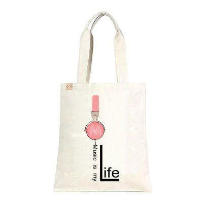 Pink Music is My Life Eco Tote