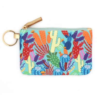 Colorful Cactus ID Wallet