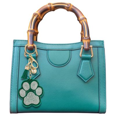 Green Paw Keychain Bag Charm-thumnail