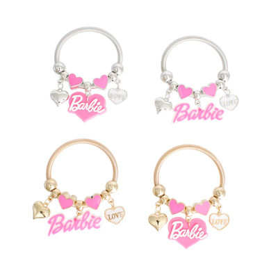 Dozen Pack Barbie Heart Bracelets for Kids