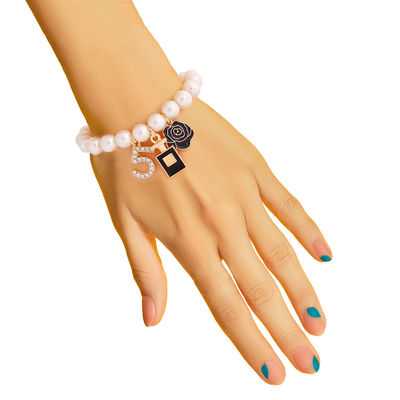 Dozen Pearl Charm Bracelets
