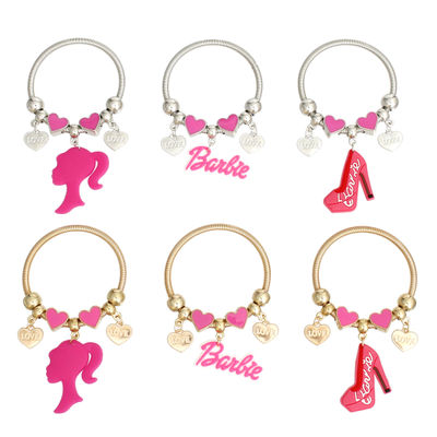 Dozen Pack Barbie Jump Coil Bracelets for Kids