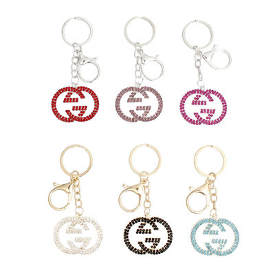 Dozen Pack Multicolor GG Keychains for Women