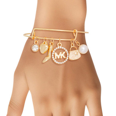 Dozen Pack A&A Bangle MK Charm Bracelets for Women