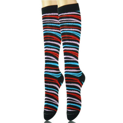 Black Tiger Stripe Knee High Socks