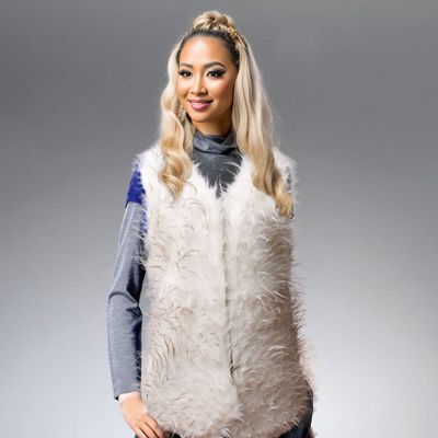 Faux Fur Fashion Vest-2