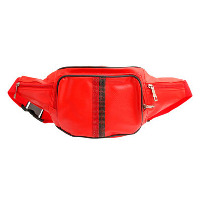 Stripe Red Fanny Pack