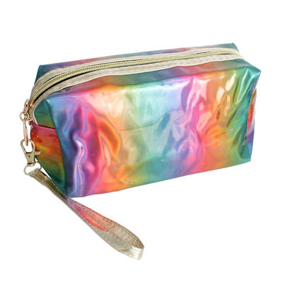 Rainbow Iridescent Rectangle Pouch-thumnail