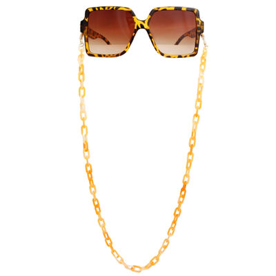 Orange Link Sunglasses Chain-thumnail
