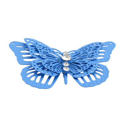 Blue 3D Butterfly Brooch-thumnail