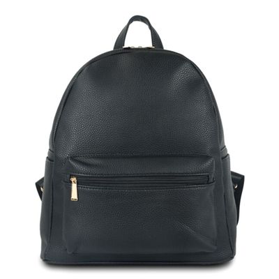 Black School Daypack Backpack-thumnail