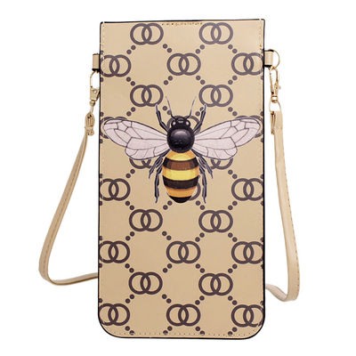 Phone Crossbody Luxe Bee Brown Bag for Women