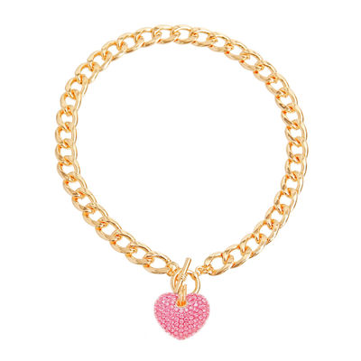 Wholesale Supplier- Heart Toggle Necklace-2