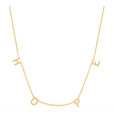 HOPE Station Gold Necklace-thumnail
