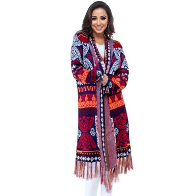 L/XL Navy Long Sleeve Cardigan-thumnail