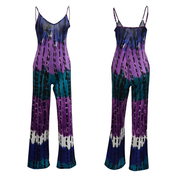 Purple tie store dye jumper