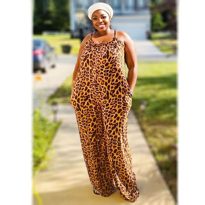 Orange leopard print jumper outlet
