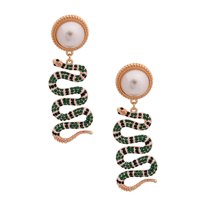 Gucci hotsell snake earrings