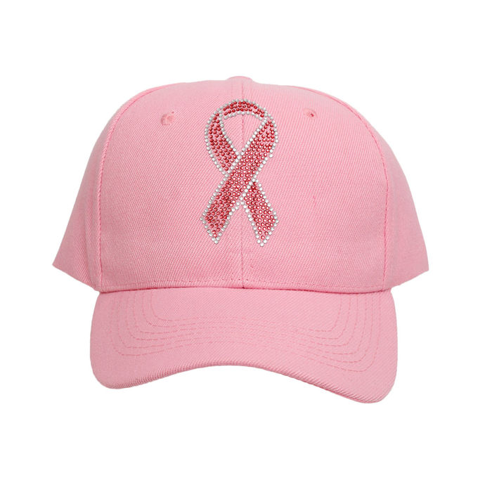 Cancer Awareness Ribbon Baseball Hats