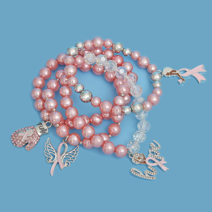 Pearl Charms for Bracelets Jewelry Making Charms Wholesale 