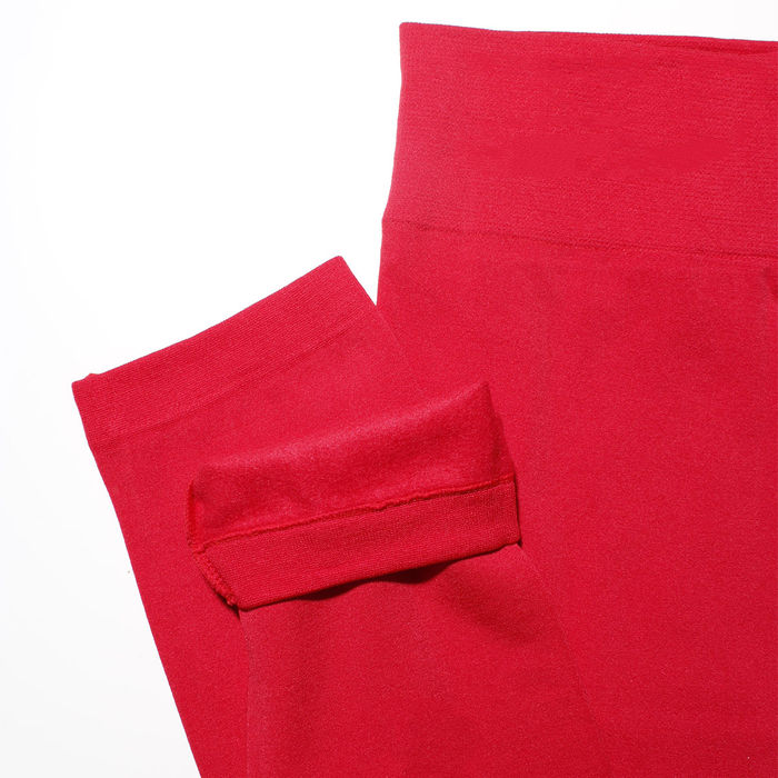 Red fleece lined leggings store