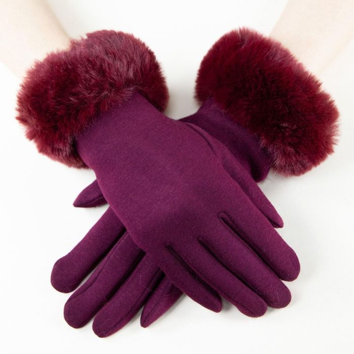 Womens purple winter online gloves