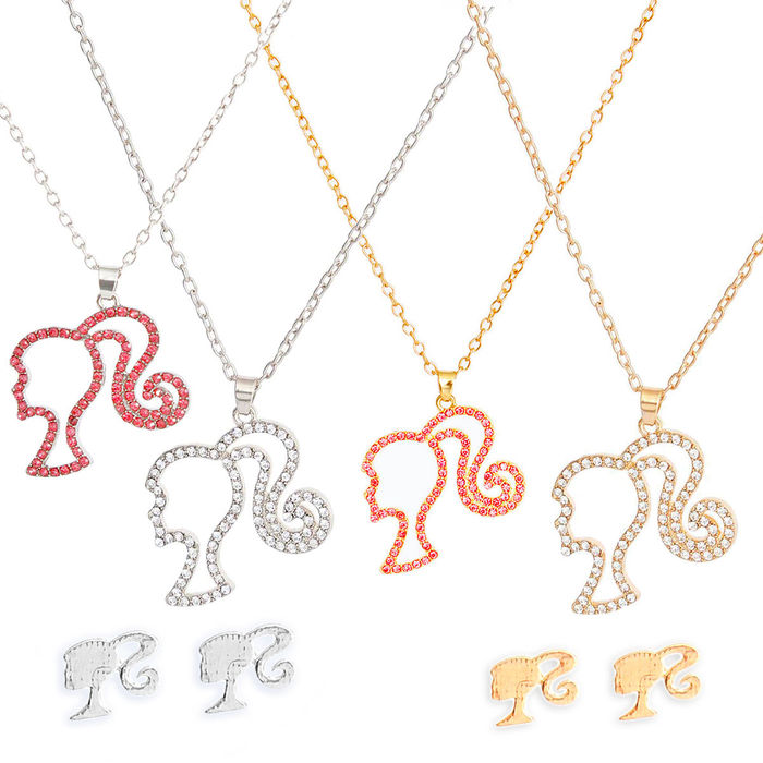 Barbie necklace set store