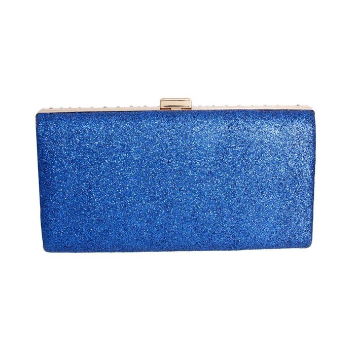 Convertible Crossbody And Clutch Purse Blue