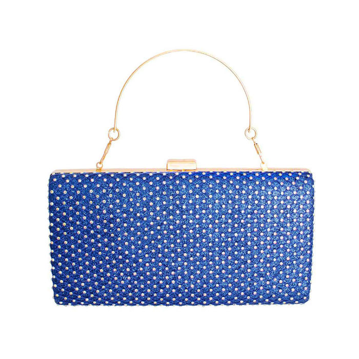 Royal blue clutch bag 2025