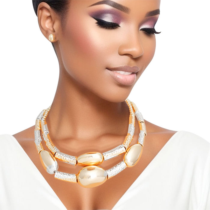 Chunky bead necklace wholesale outlet