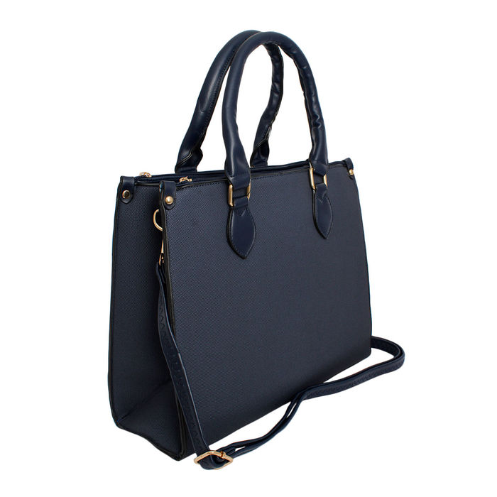 Blue hotsell satchel purse